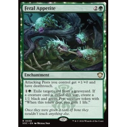 Magic löskort: Commander: Secrets of Strixhaven: Feral Appetite