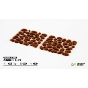 Gamer's Grass - Brown Tufts 4mm