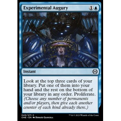Magic löskort: Phyrexia: All Will Be One: Experimental Augury
