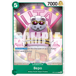 One Piece Löskort: Carrying on his Will: Bepo