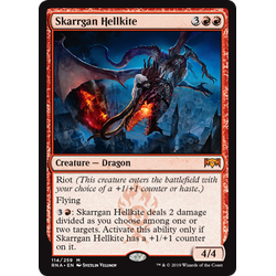 Magic löskort: Ravnica Allegiance: Skarrgan Hellkite