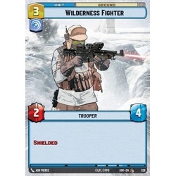 Star Wars: Unlimited Löskort: Spark of Rebellion: Wilderness Fighter (Hyperspace) (Foil)
