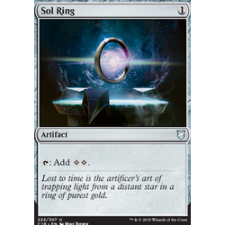 Magic löskort: Commander 2018: Sol Ring