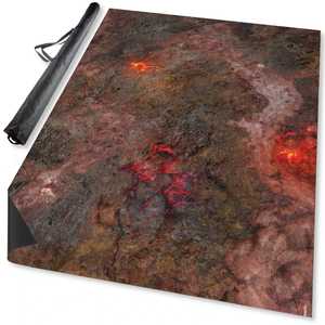 TerrainCrate: Hellscape Gaming Mat 44" x 60" (Neoprene / Mousepad)