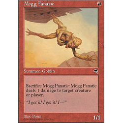 Magic löskort: Tempest: Mogg Fanatic