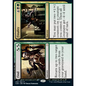 Magic löskort: Commander 2020: Find // Finality