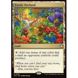 Magic löskort: Commander: Secrets of Strixhaven: Exotic Orchard