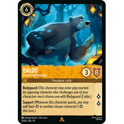 Lorcana Löskort: Whispers in the Well: Baloo - Friend and Guardian