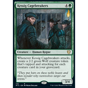 Magic löskort: Commander: Innistrad: Midnight Hunt: Kessig Cagebreakers
