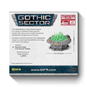 Battlefield in a Box: Gothic Sector - Castograd Holo Command Table (2)