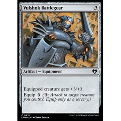 Magic löskort: Commander Masters: Vulshok Battlegear (Foil)
