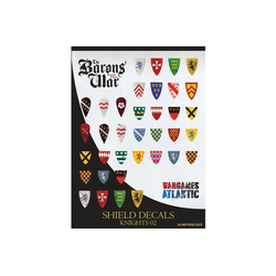 Barons' War Shield Decals (02): Knights #2