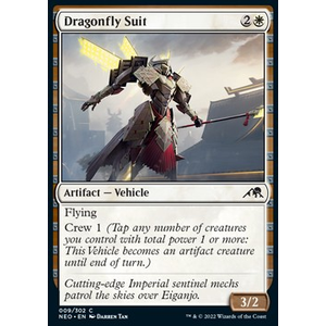 Magic löskort: Kamigawa: Neon Dynasty: Dragonfly Suit