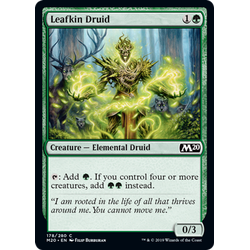 Magic löskort: Core Set 2020: Leafkin Druid
