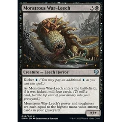 Magic löskort: Dominaria United: Monstrous War-Leech