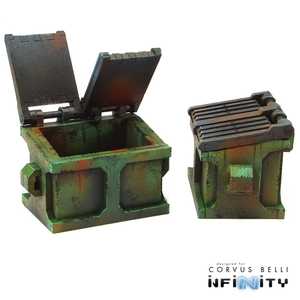 Garbage Dumpster (2-pack)