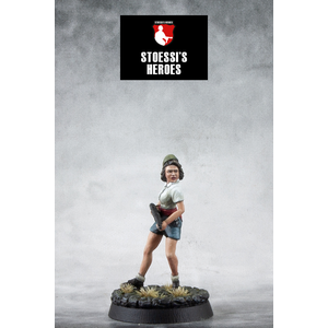 Stoessi's Heroes: French Resistance / SOE - Simone Segouin aka Nicole Minet