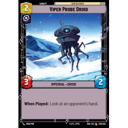 Star Wars: Unlimited Löskort: Spark of Rebellion: Viper Probe Droid