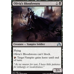 Magic löskort: Shadows over Innistrad: Olivia's Bloodsworn