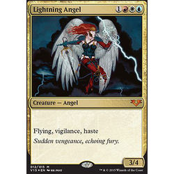 Magic löskort: Angels: Lightning Angel (Foil)