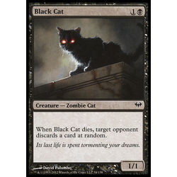 Magic löskort: Dark Ascension: Black Cat