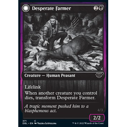Magic löskort: Innistrad: Double Feature: Desperate Farmer // Depraved Harvester