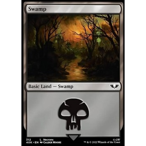 Magic löskort: Universes Beyond: Warhammer 40,000: Swamp (v.3)