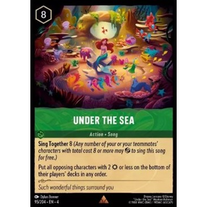Lorcana Löskort: Ursula's Return: Under The Sea (Foil)