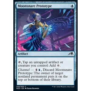 Magic löskort: Kamigawa: Neon Dynasty: Moonsnare Prototype