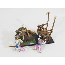 Beastmen: Chariot (Metall)
