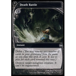 Magic löskort: Future Sight: Death Rattle