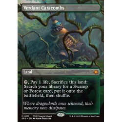 Magic löskort: Special Guests: Verdant Catacombs (alternative art)