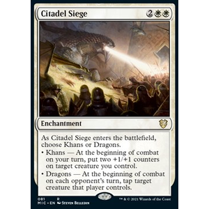 Magic löskort: Commander: Innistrad: Midnight Hunt: Citadel Siege
