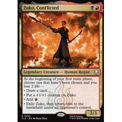 Magic löskort: Avatar: The Last Airbender: Zuko, Conflicted (Foil)