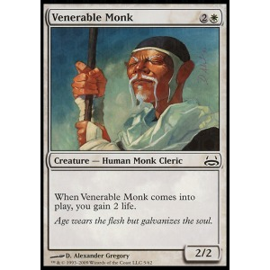 Magic löskort: Duel Decks: Divine Vs Demonic: Venerable Monk