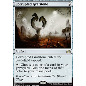 Magic löskort: Shadows over Innistrad: Corrupted Grafstone