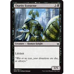 Magic löskort: War of the Spark: Charity Extractor