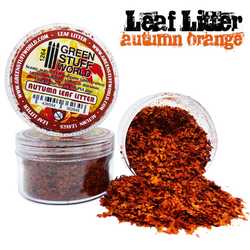 Leaf Litter - Orange Autumn Leaves