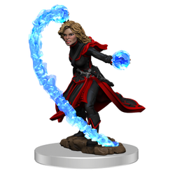 Pathfinder Battles: Premium Painted Figure - Female Human Wizard