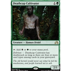 Magic löskort: Shadows over Innistrad: Deathcap Cultivator (Prerelease Foil)
