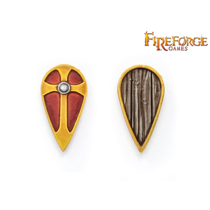 Fireforge: Cross Almond Shields (12)