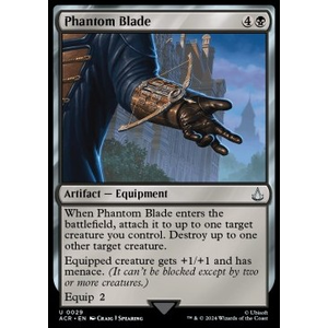 Magic löskort: Assassin's Creed: Phantom Blade (Foil)