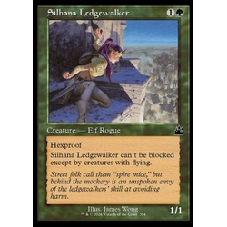 Magic löskort: Ravnica Remastered: Silhana Ledgewalker (alternative art)