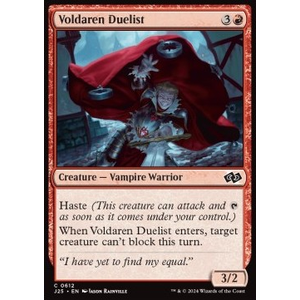 Magic löskort: Magic: Foundations Jumpstart: Voldaren Duelist