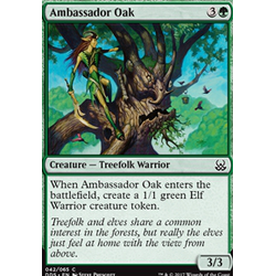 Magic löskort: Duel Decks: Mind vs Might: Ambassador Oak
