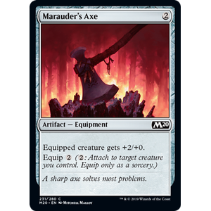 Magic löskort: Core Set 2020: Marauder's Axe