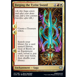 Magic löskort: Kaldheim: Forging the Tyrite Sword