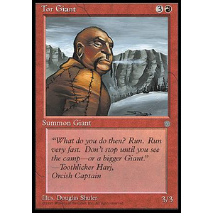 Magic löskort: Ice Age: Tor Giant