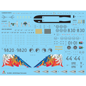 JAS 39 GRIPEN TWIN SEATER 1:48
