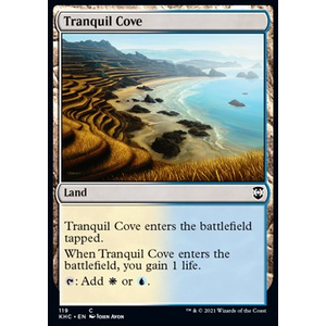 Magic löskort: Kaldheim Commander: Tranquil Cove